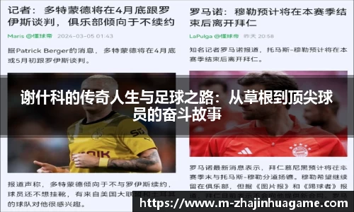 谢什科的传奇人生与足球之路:从草根到顶尖球员的奋斗故事