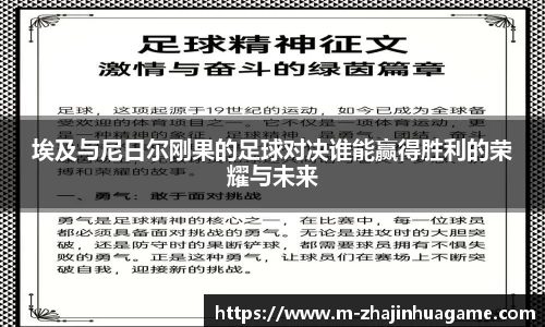 埃及与尼日尔刚果的足球对决谁能赢得胜利的荣耀与未来